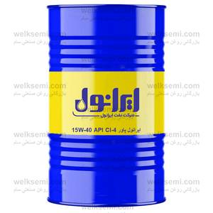  روغن ایرانول پاور 15W-40 API CI-4
